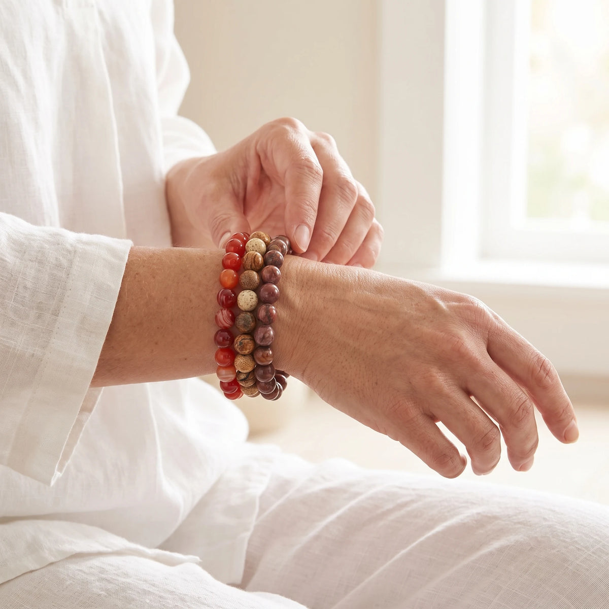Triple Bracelets Energie Equilibre - image 4
