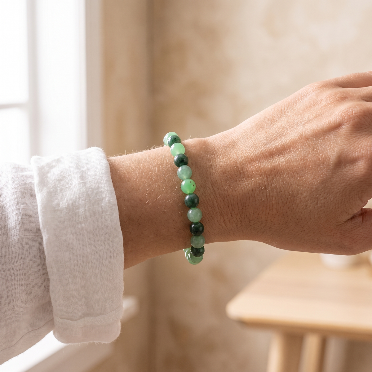 Bracelet Chance & Opportunités - lin - image 4