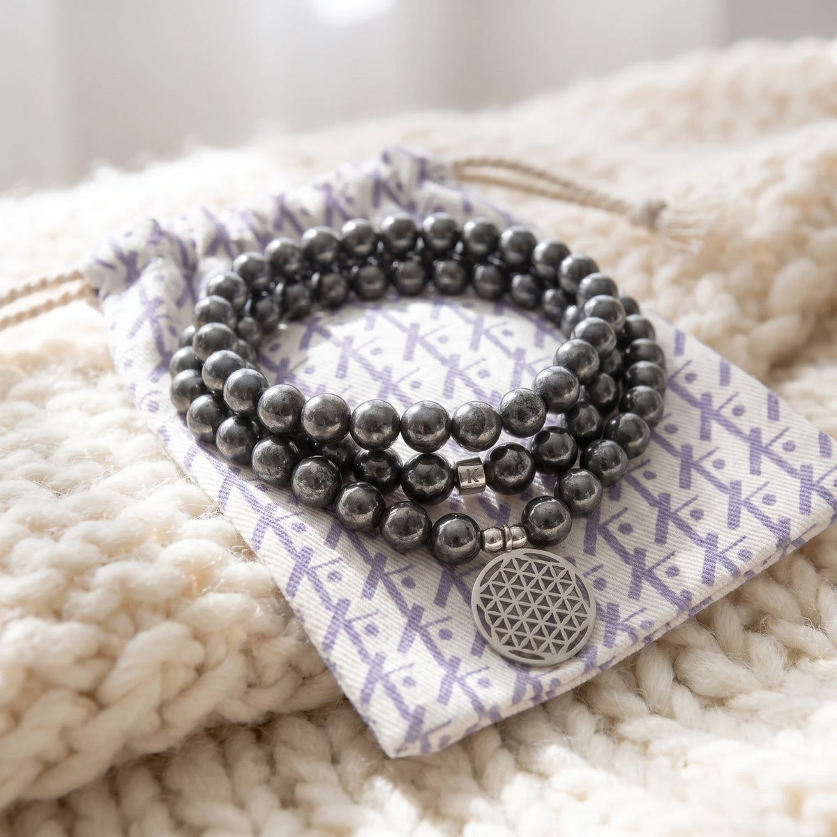 Mala "Magnétisme" en Hématite - image 2