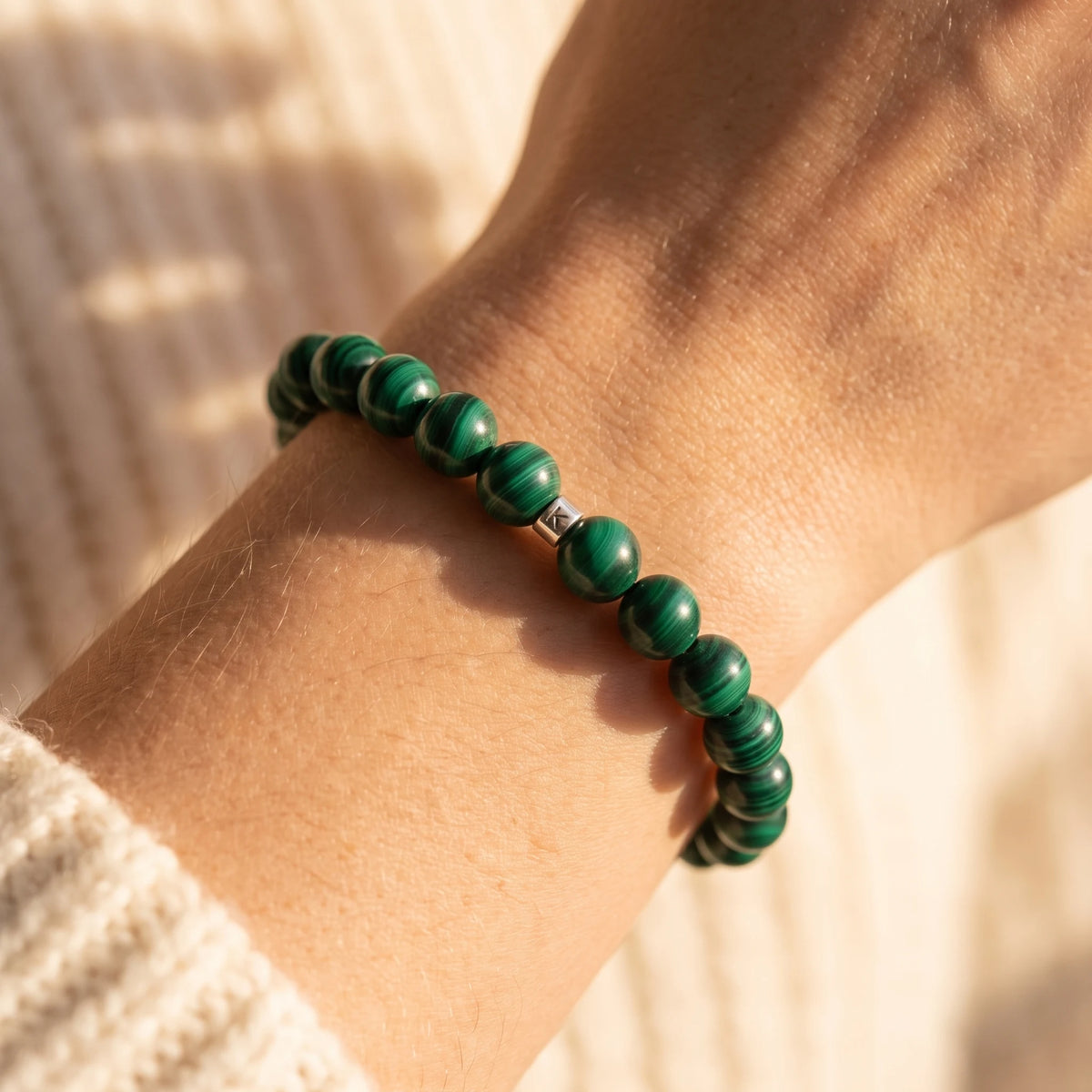 Bracelet en Malachite Energie - image 3