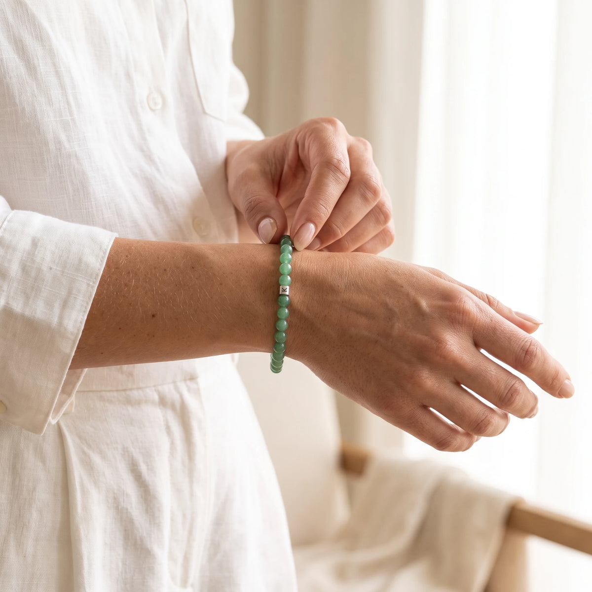 Mini Bracelet en Aventurine Energie - image 4