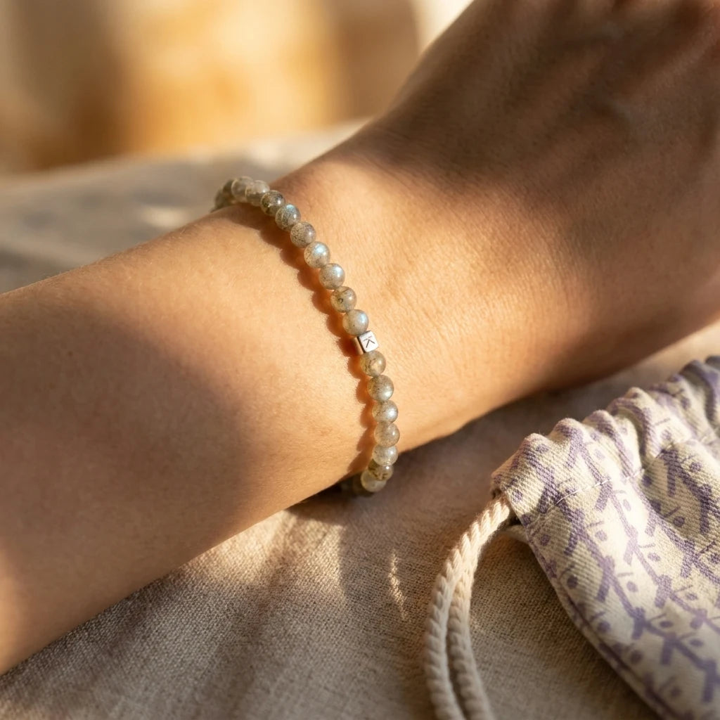 Mini Bracelet en Labradorite "Energie" - image 3