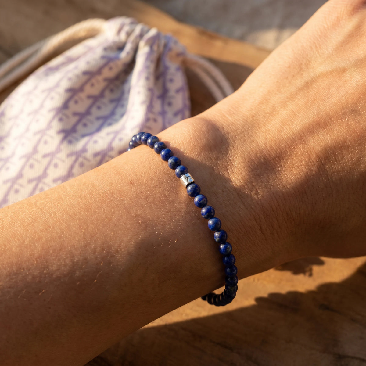 Mini Bracelet en Lapis Lazuli "Energie" - image 3