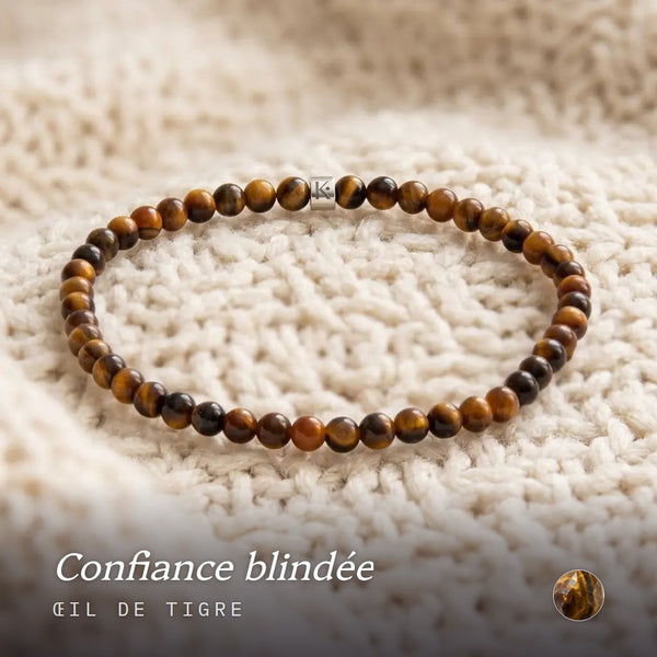 Mini Bracelet en Oeil de Tigre "Energie"