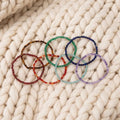 Lot de 7 Mini Bracelets "Energie des 7 Chakras"