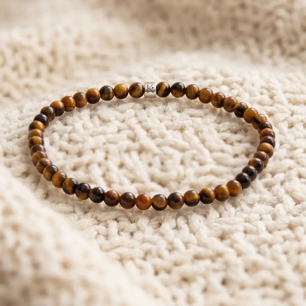 Mini Bracelet en Oeil de Tigre "Energie"