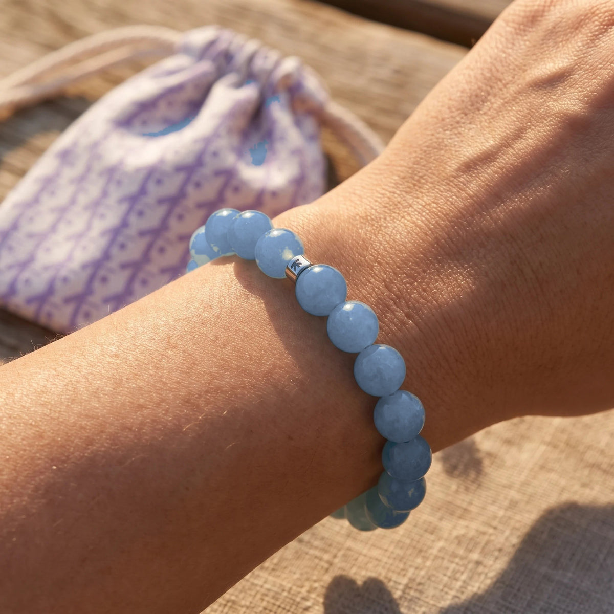 Bracelet en Aigue-Marine "Energie" - image 3