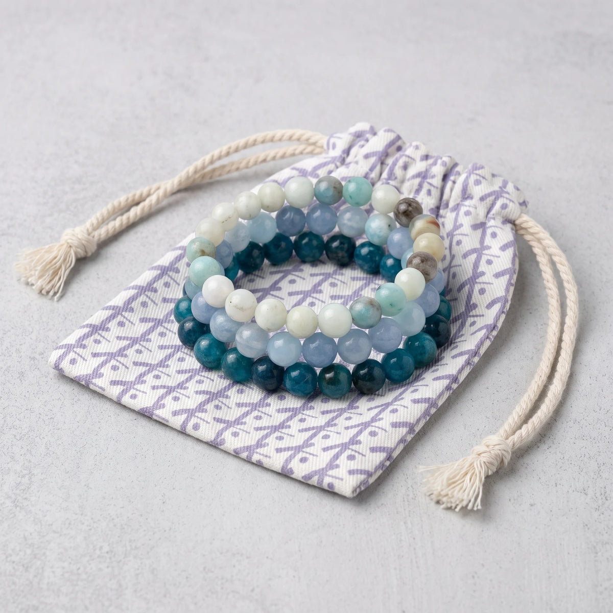 Set de 3 Bracelets Énergie "Communication" - image 2