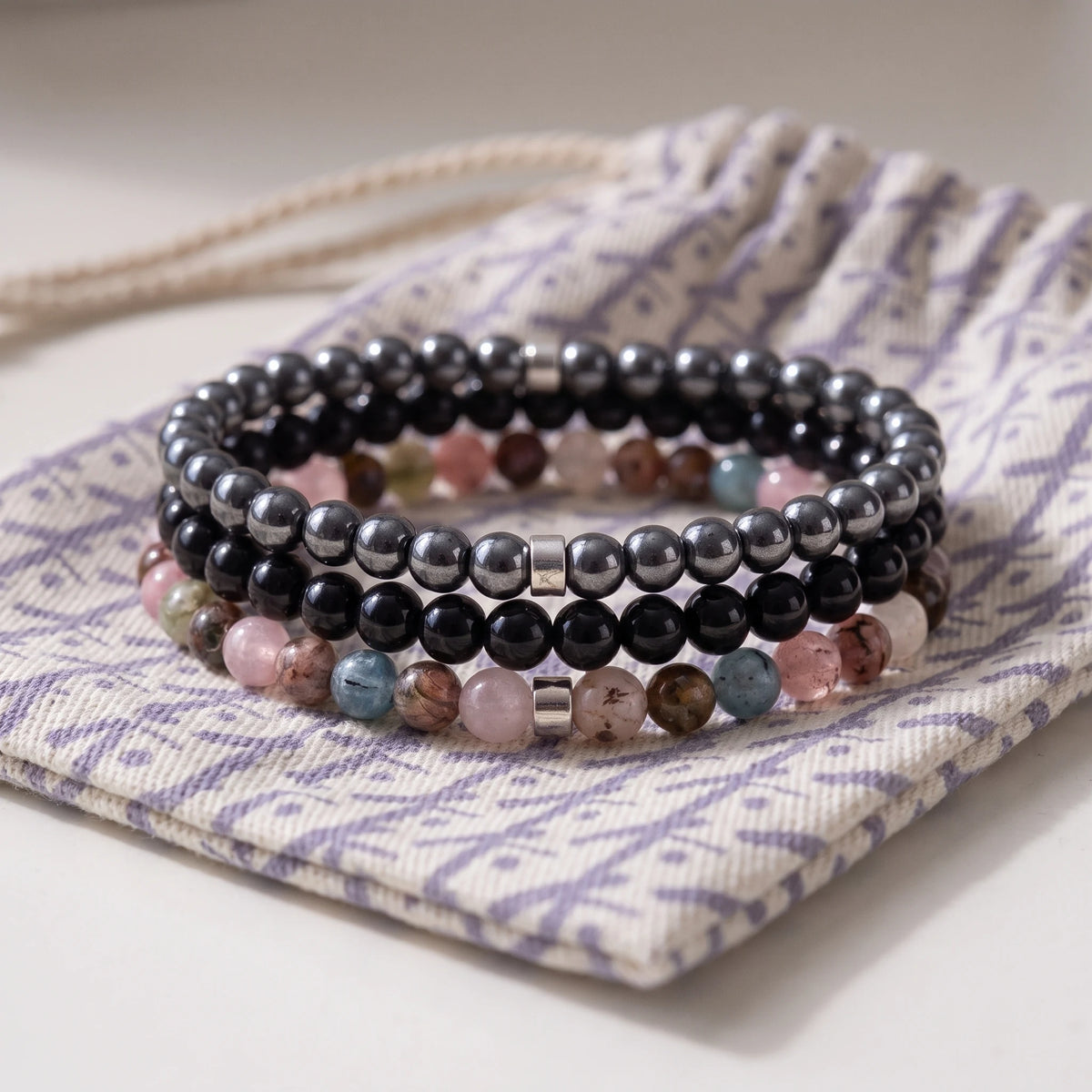Set de 3 Mini Bracelets "Sécurité" - image 2