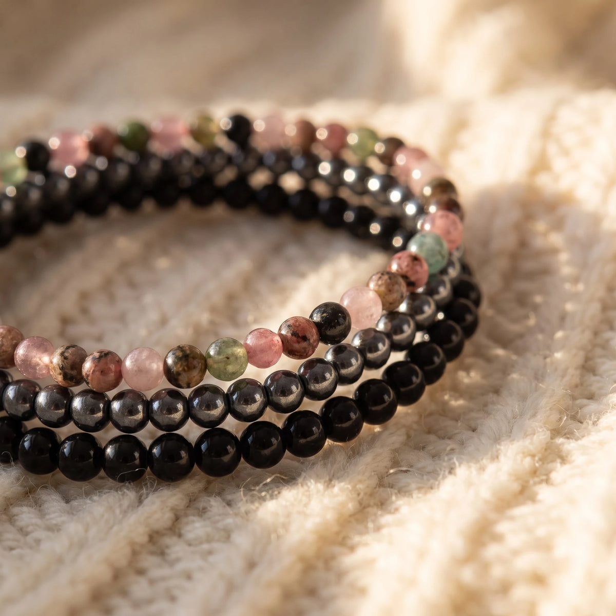 Set de 3 Mini Bracelets Securite - macro dore - image 5
