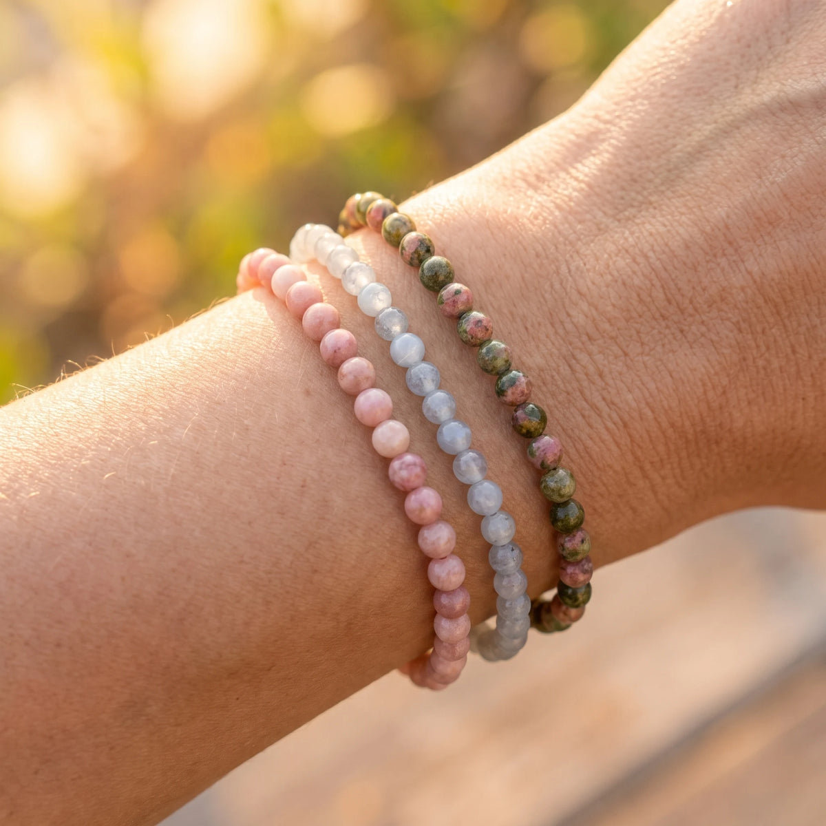 Set de 3 Mini Bracelets Guerison du Coeur - image 3