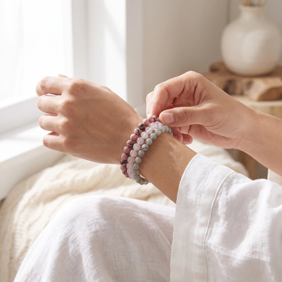 Set de 3 Mini Bracelets Amour - image 4