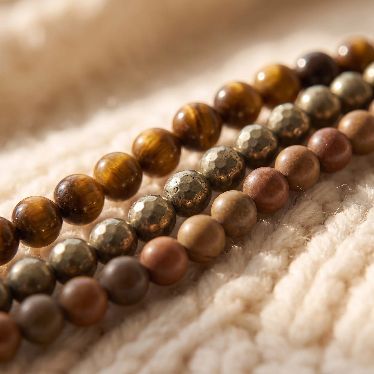 Set de 3 Mini Bracelets Confiance - macro dore - image 5