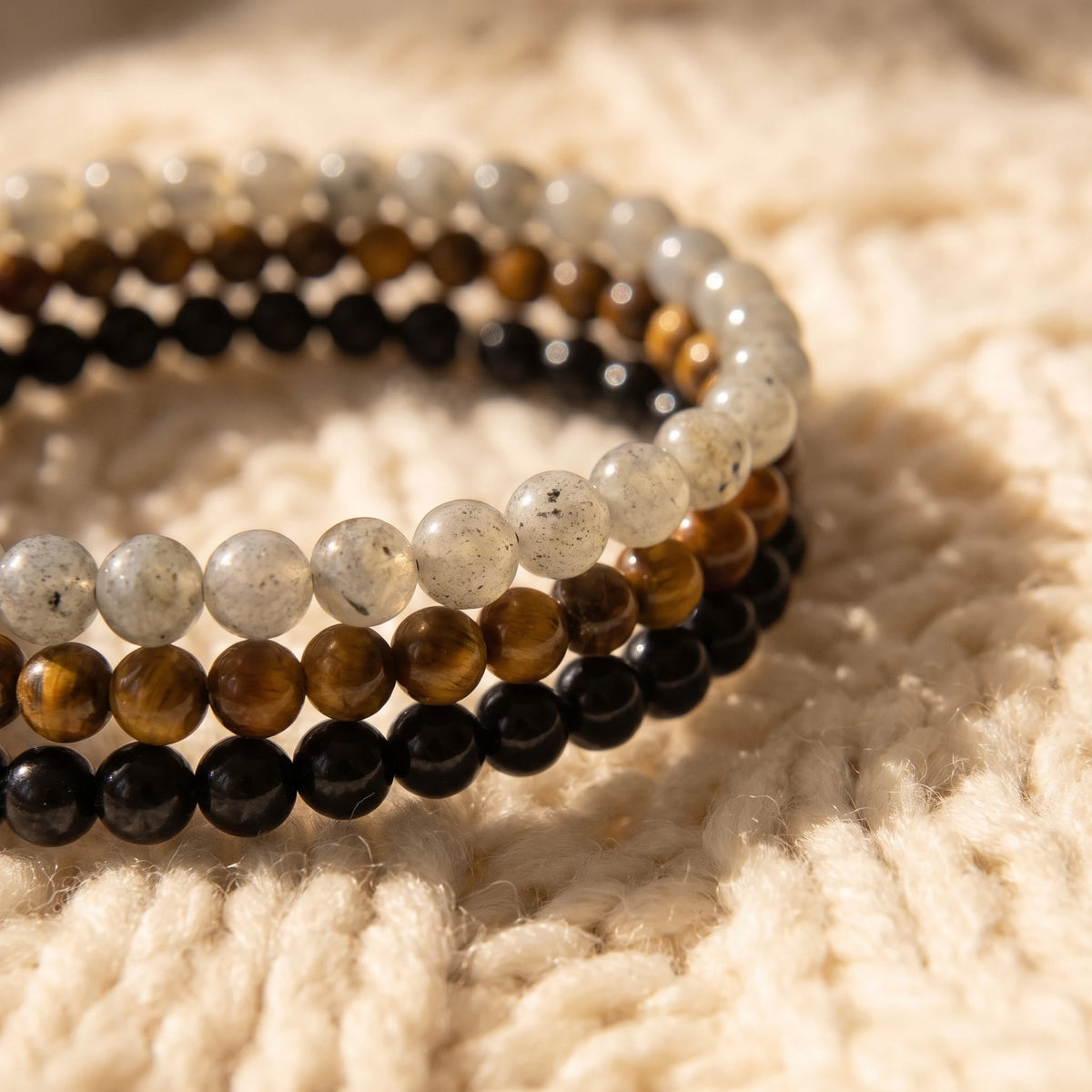 Set de 3 Mini Bracelets Protection - macro dore - image 5