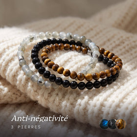 Set de 3 Mini Bracelets "Protection"