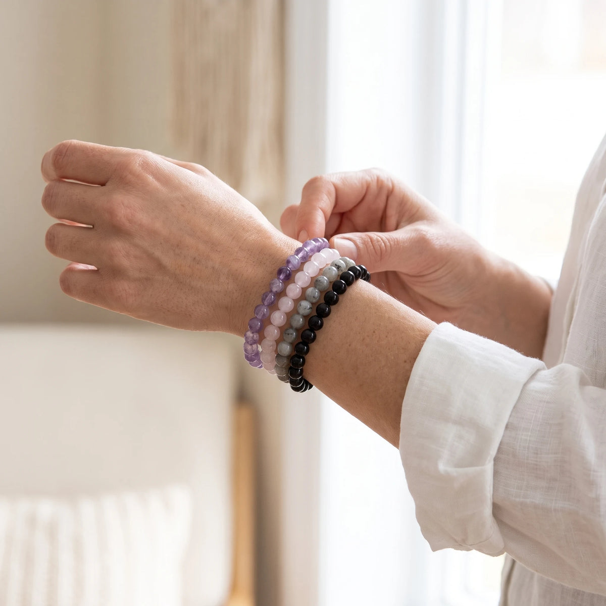 Set de 4 Mini Bracelets Mes preferes - image 4