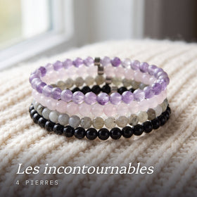 Set de 4 Mini Bracelets "Mes préférés"