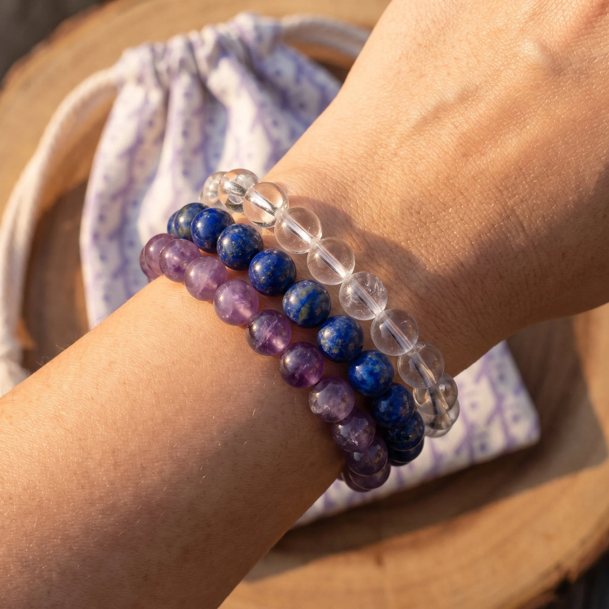 Triple Bracelets Énergie "Divination" - image 3