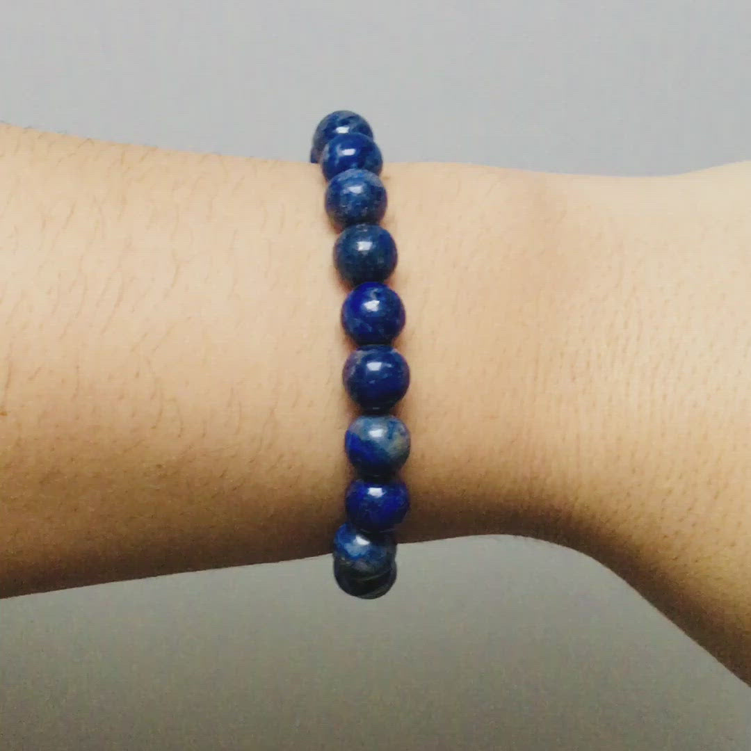 Bracelet en Lapis Lazuli "Energie"