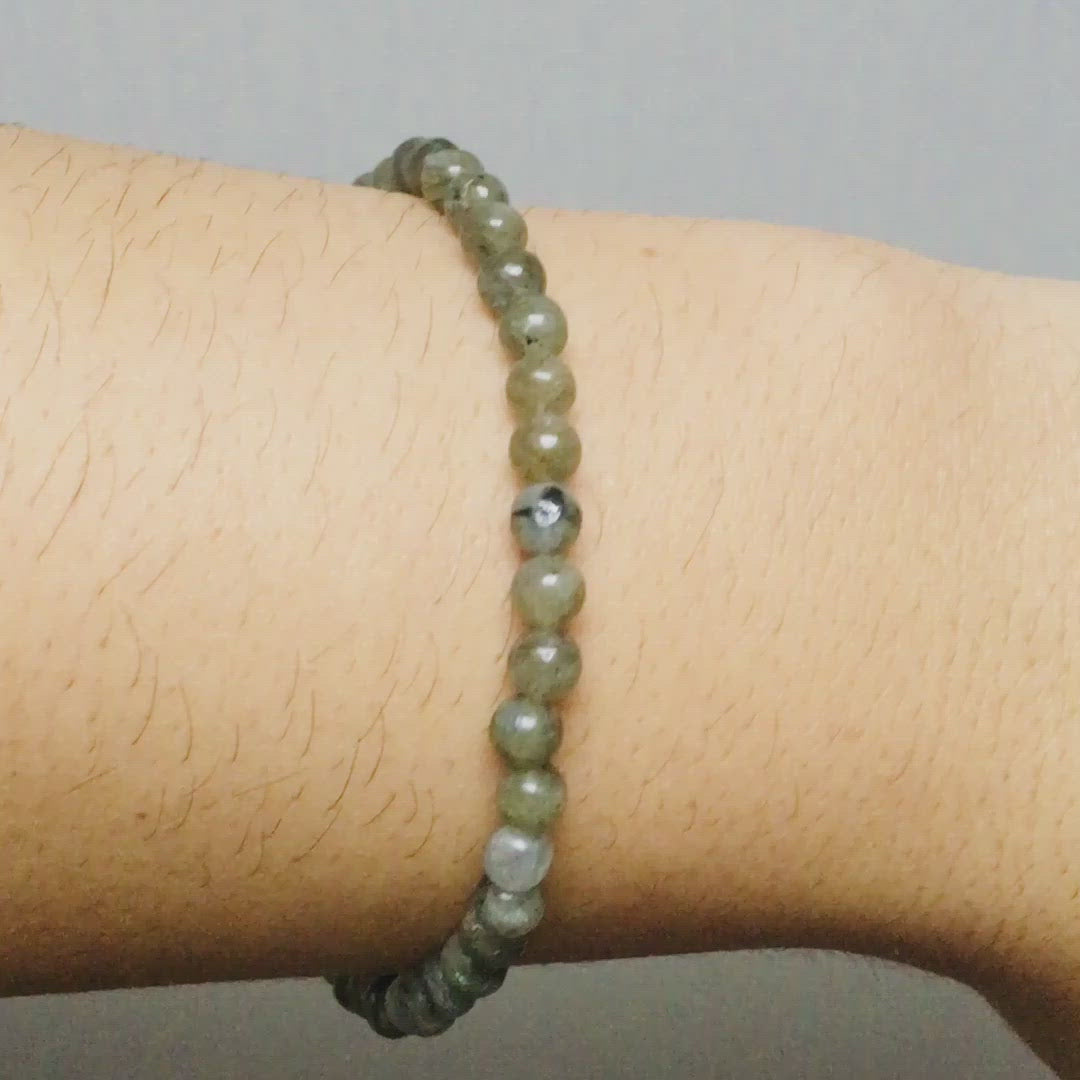 Mini Bracelet en Labradorite "Energie"