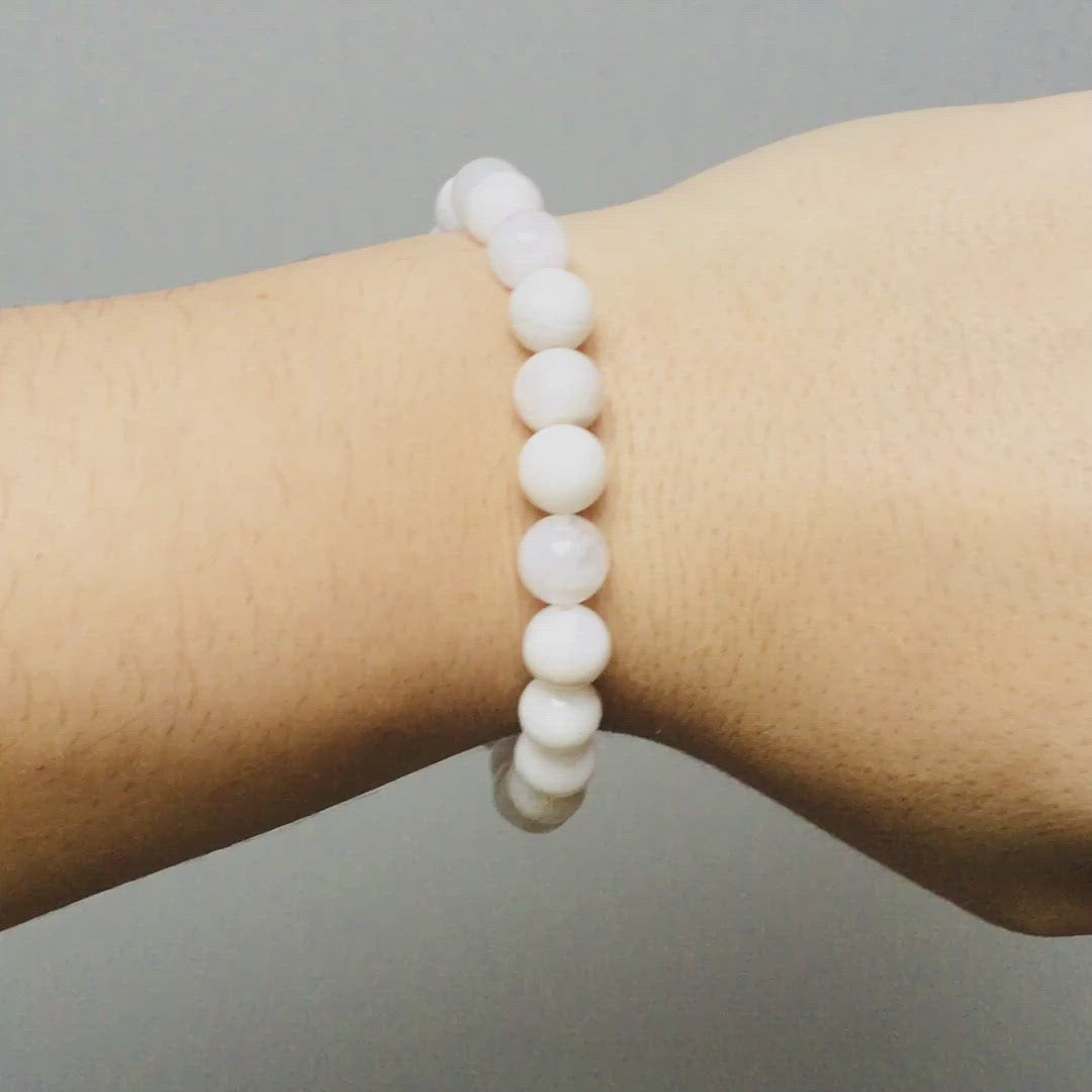 Bracelet en Pierre de Lune "Energie"