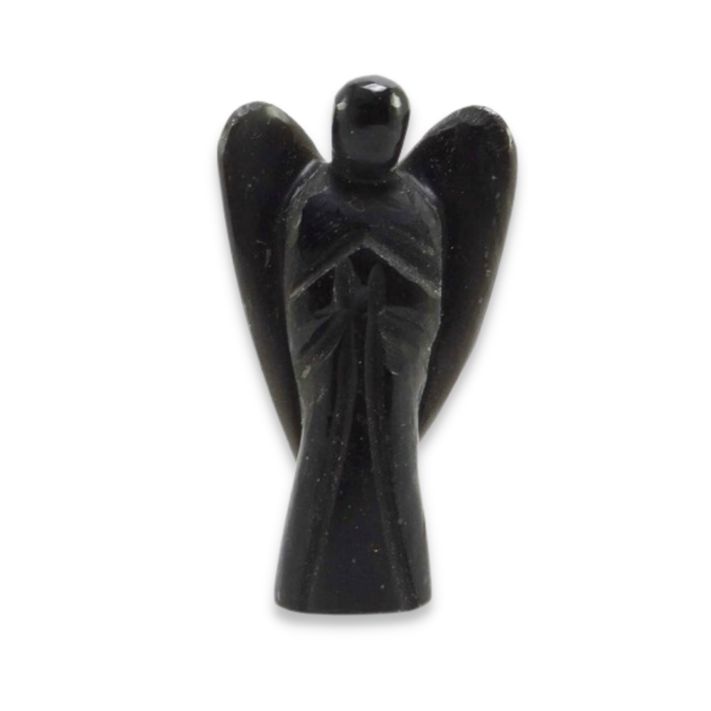 Ange en Obsidienne Noire - Karma Yoga Shop