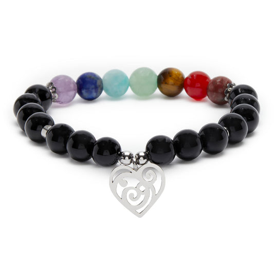 Bracelet 7 Chakras "Guérison & Amour" - Karma Yoga Shop