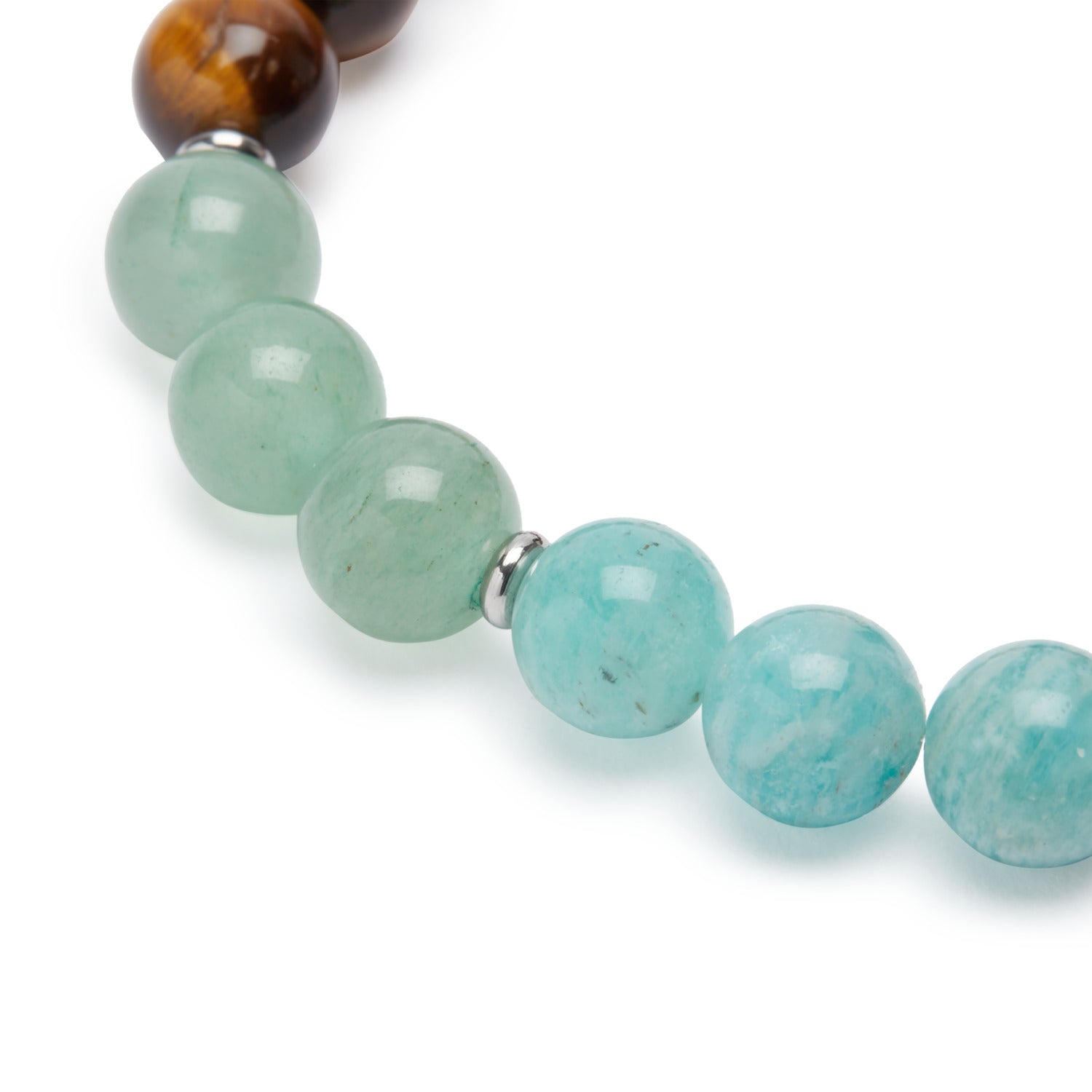 Bracelet "7 Chakras" Triple en Pierres Naturelles - Karma Yoga Shop