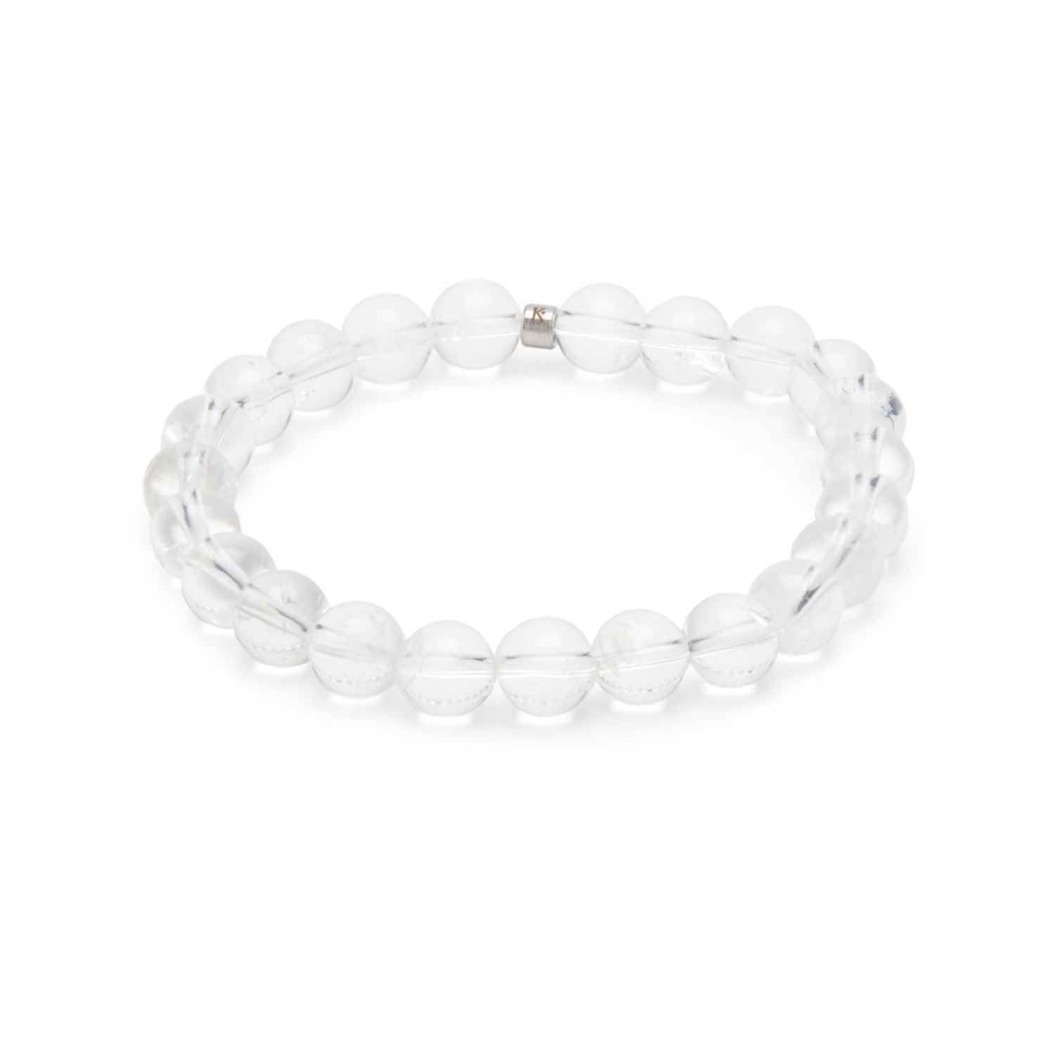 Bracelet "Énergie" en Cristal de Roche - Karma Yoga Shop