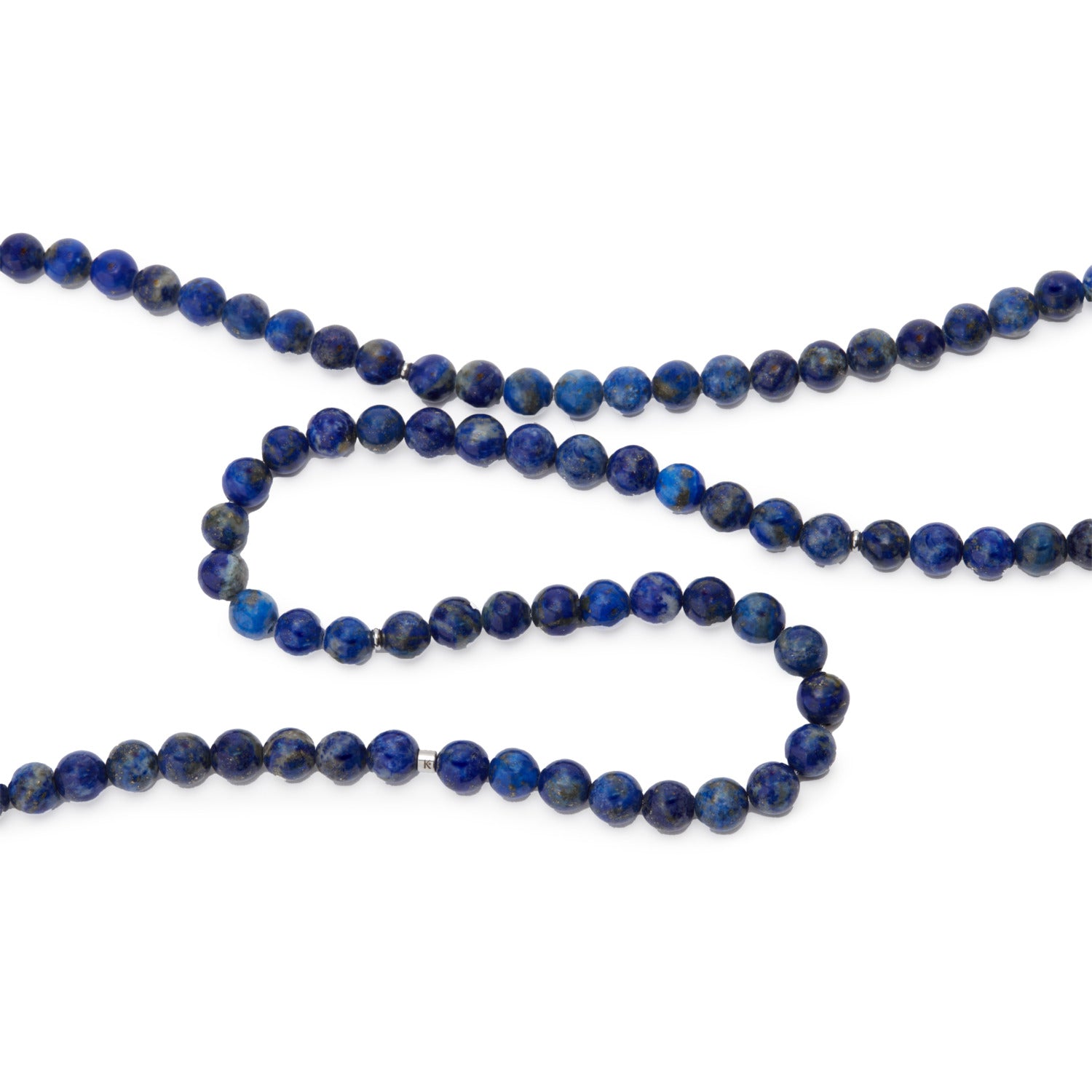 Bracelet Mala "3ème Oeil" de 108 perles en Lapis Lazuli - Karma Yoga Shop