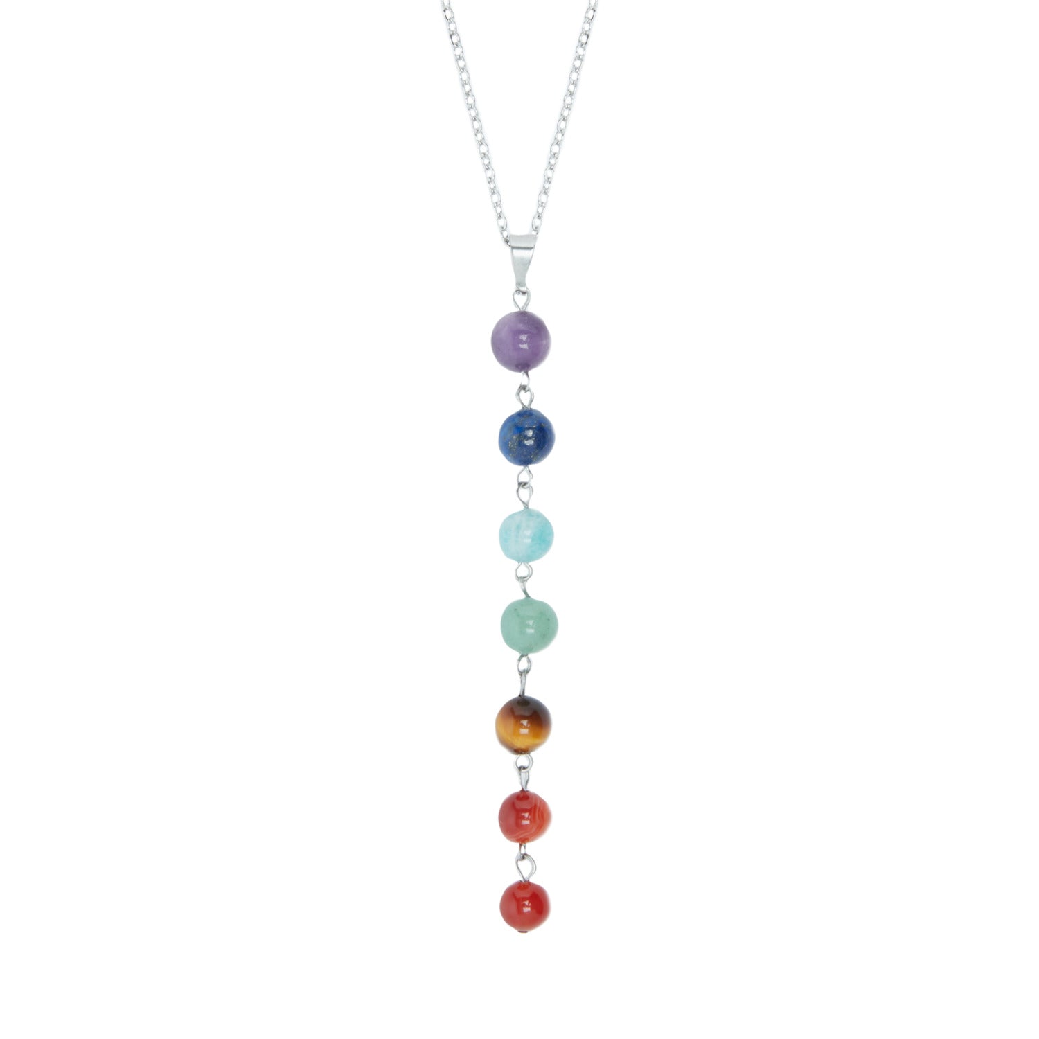 Collier "Perles des 7 Chakras" - Karma Yoga Shop