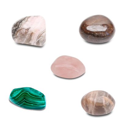 Kit de 5 pierres “Attraction de l’Amour” - Karma Yoga Shop