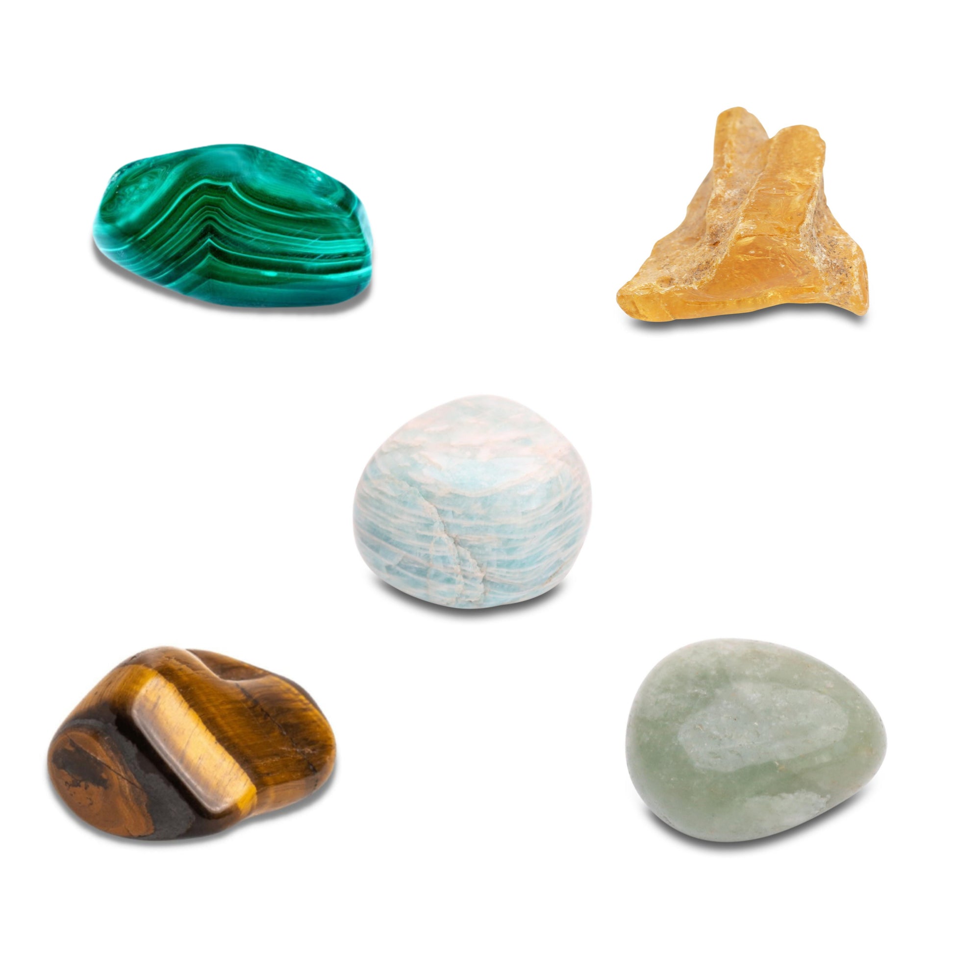 Kit de 5 pierres “Abondance” - Karma Yoga Shop