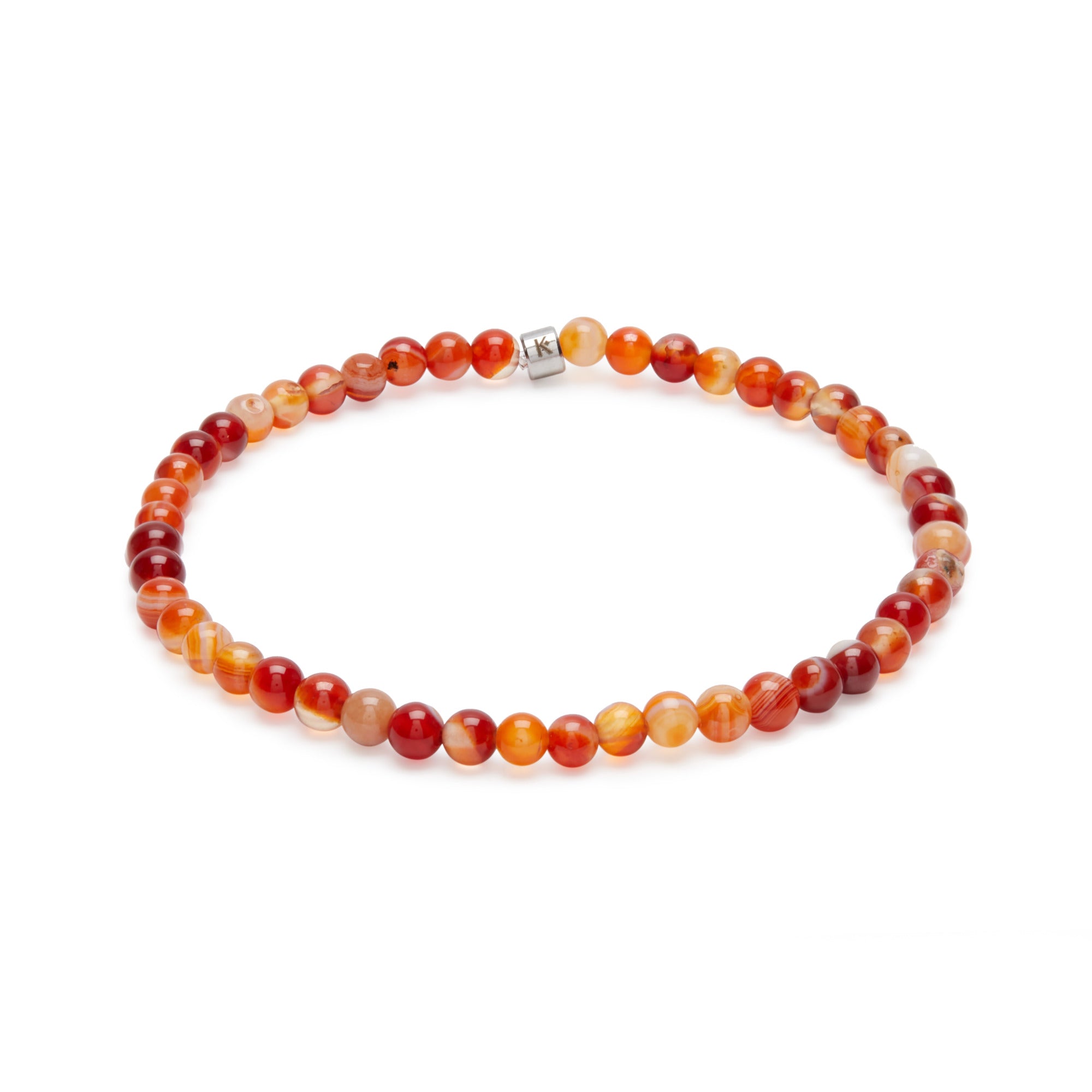 Mini Bracelet "Energie" en Cornaline - Karma Yoga Shop