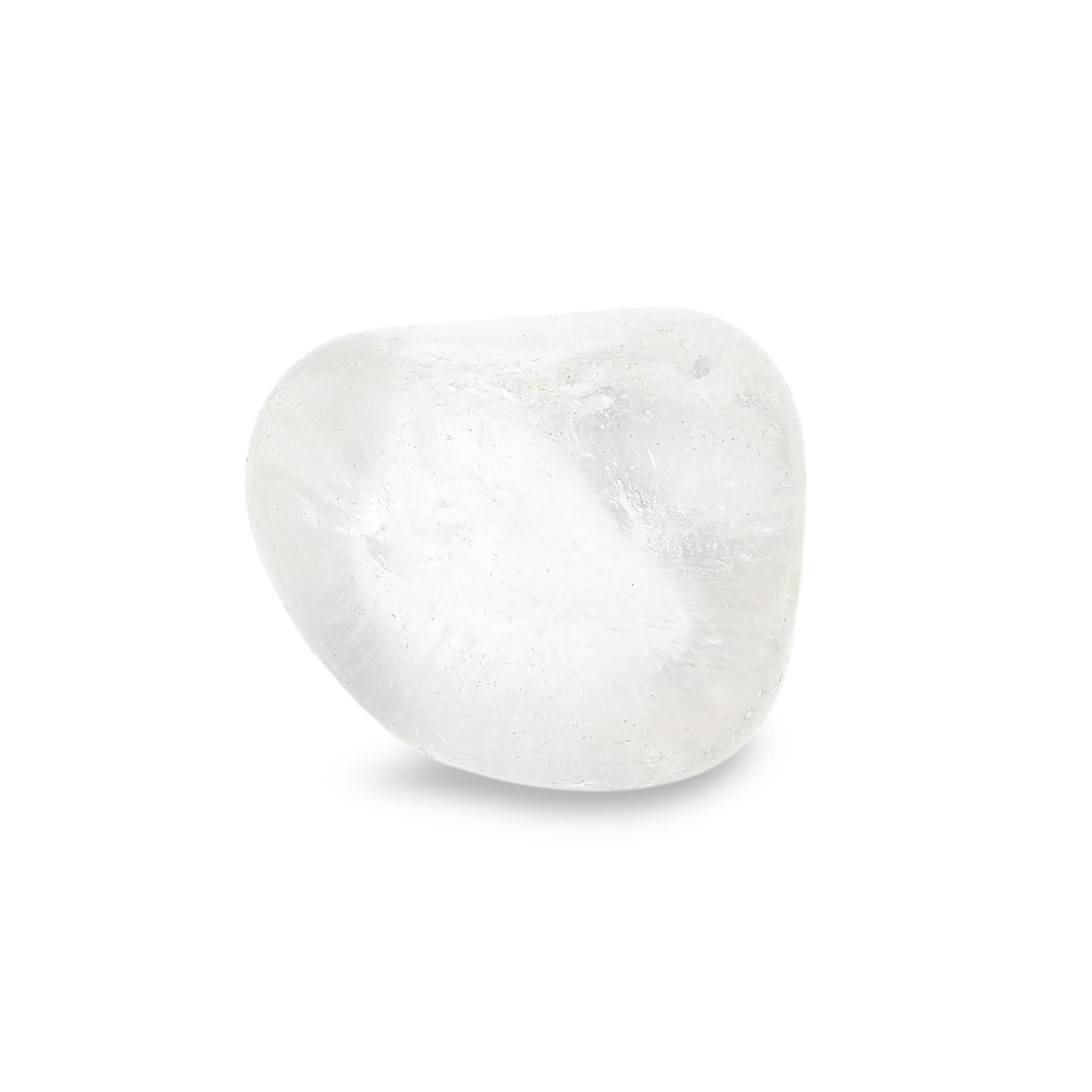 Quartz (Cristal de roche), pierre roulée
