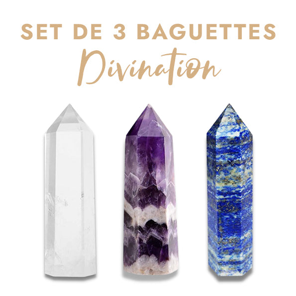 Set de 3 Baguettes "Divination" - Karma Yoga Shop
