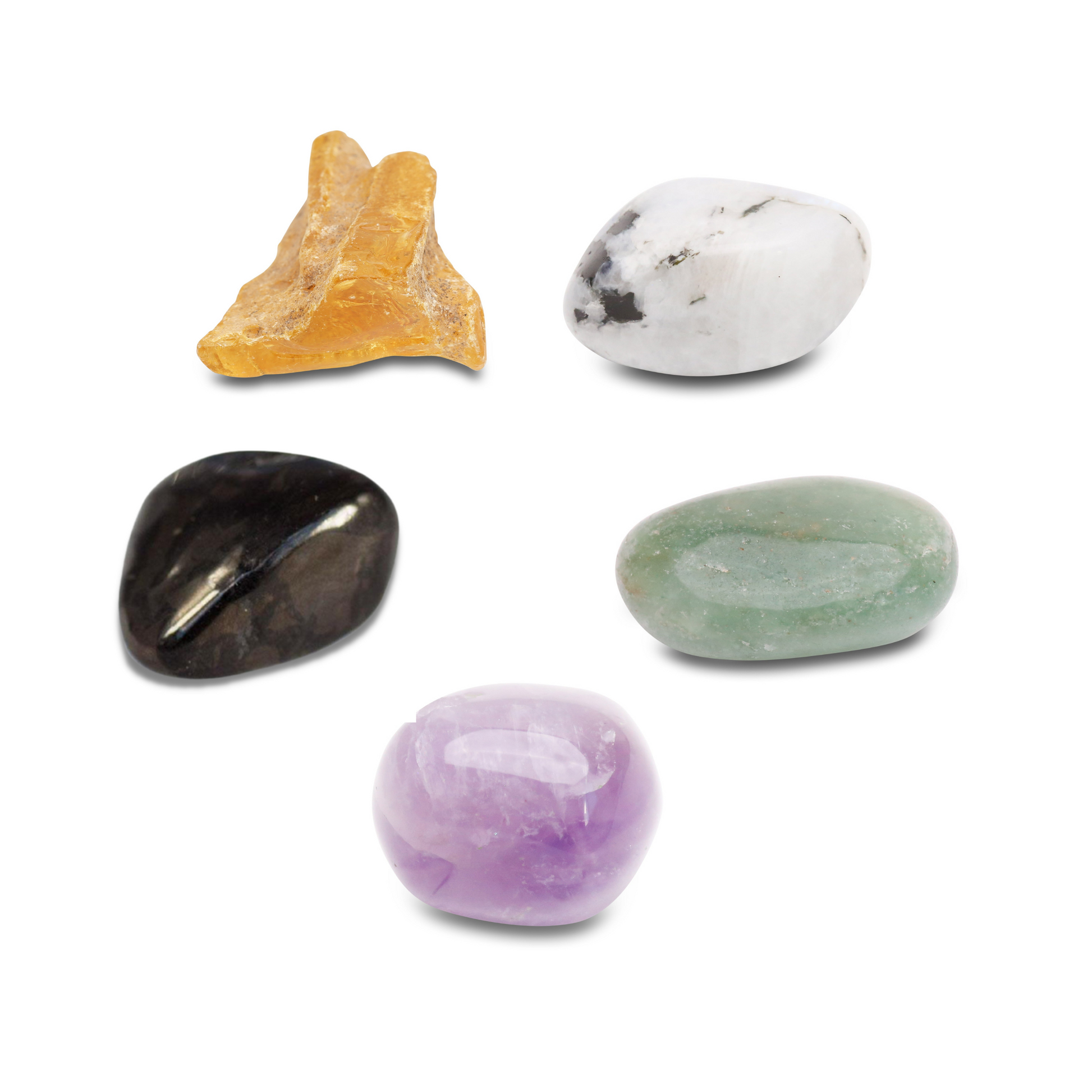 Kit de 5 pierres  “Soulager mes Maux de Tête” - Karma Yoga Shop