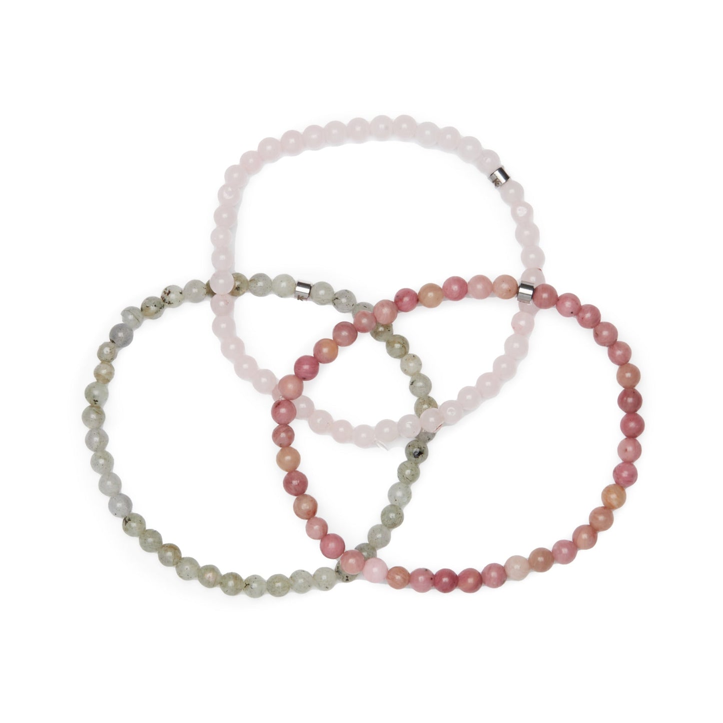 Set de 3 Mini Bracelets "Amour" - Karma Yoga Shop