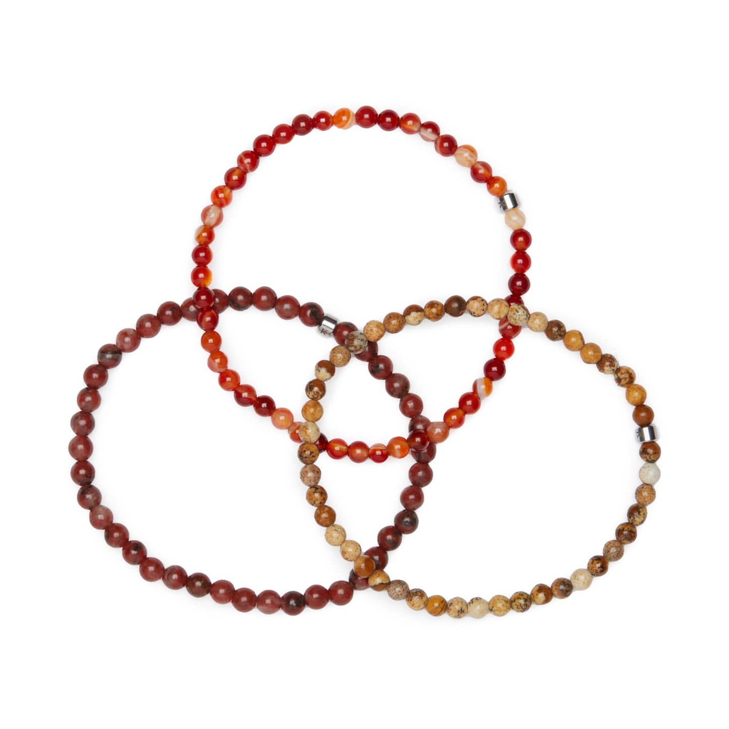 Set de 3 Mini Bracelets "Equilibre" - Karma Yoga Shop