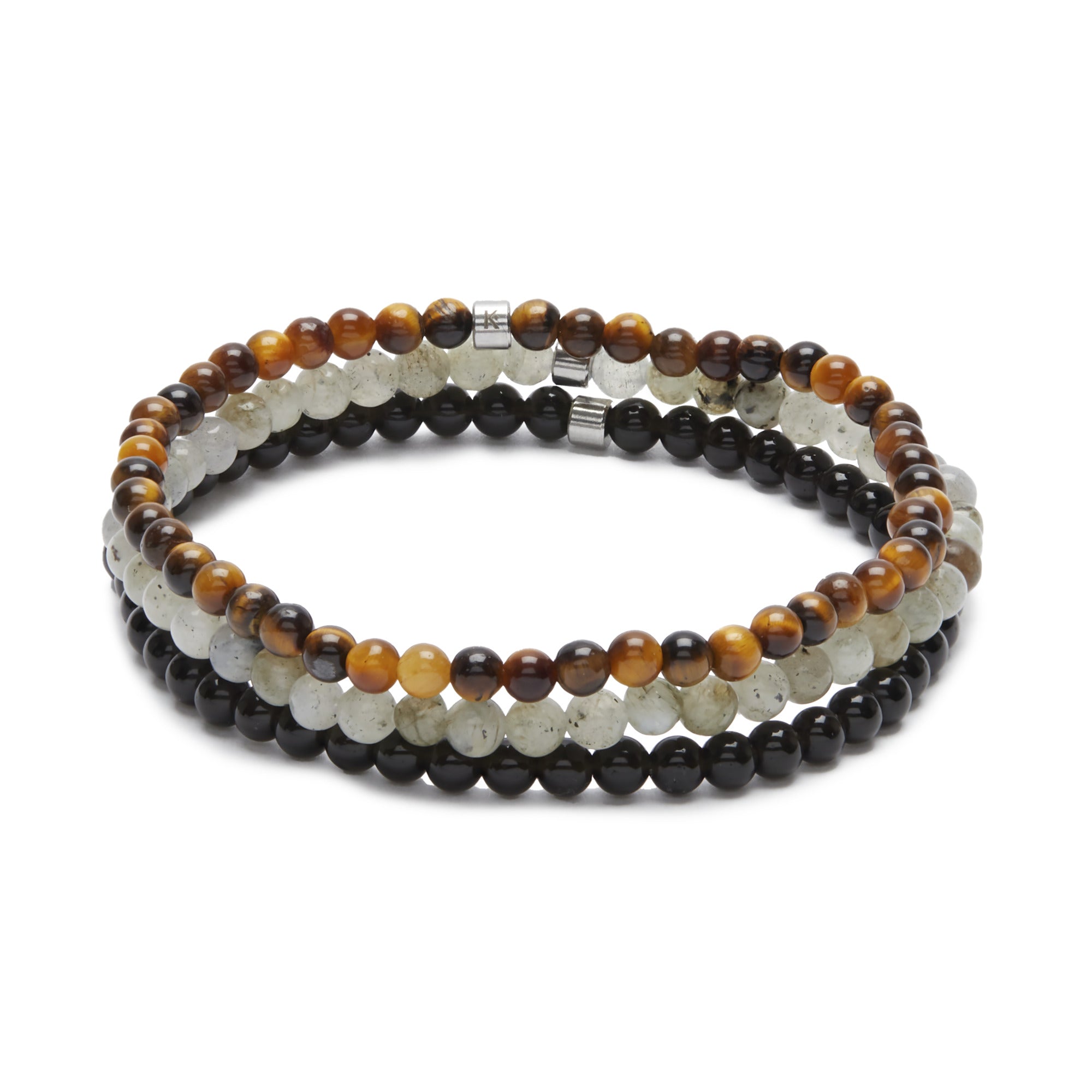 Set de 3 Mini Bracelets "Protection" - Karma Yoga Shop