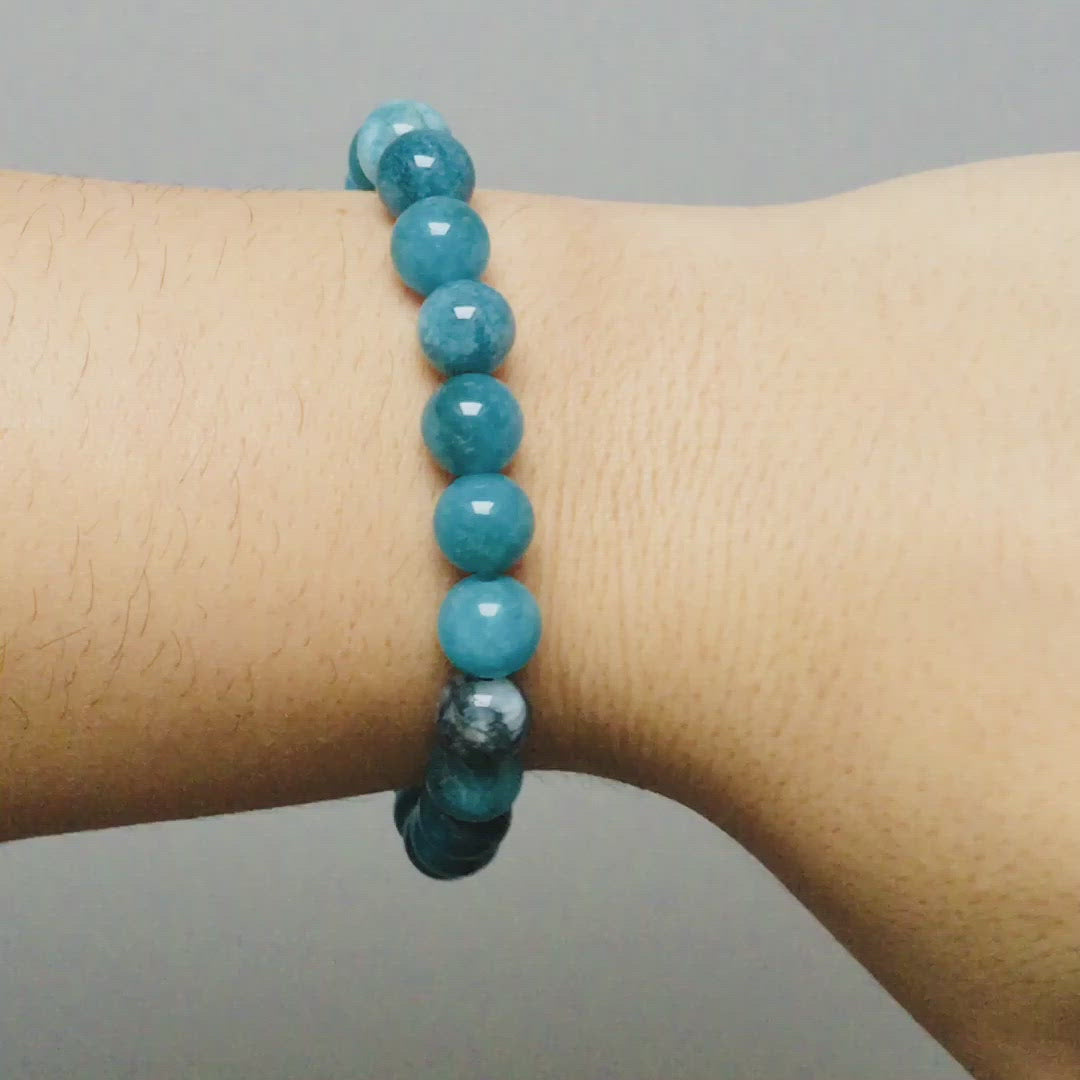 Bracelet en Apatite "Energie"