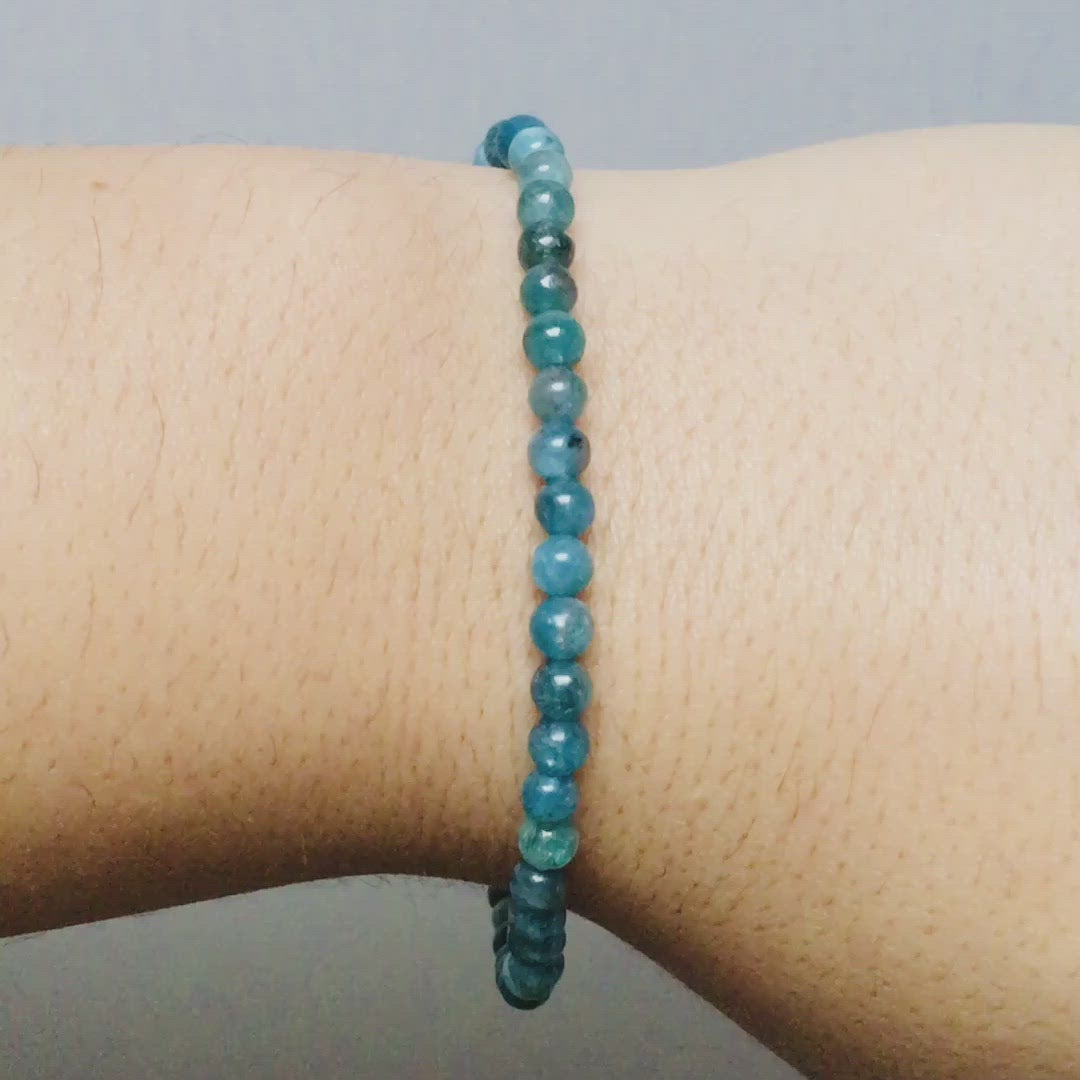Mini Bracelet en Apatite "Energie"