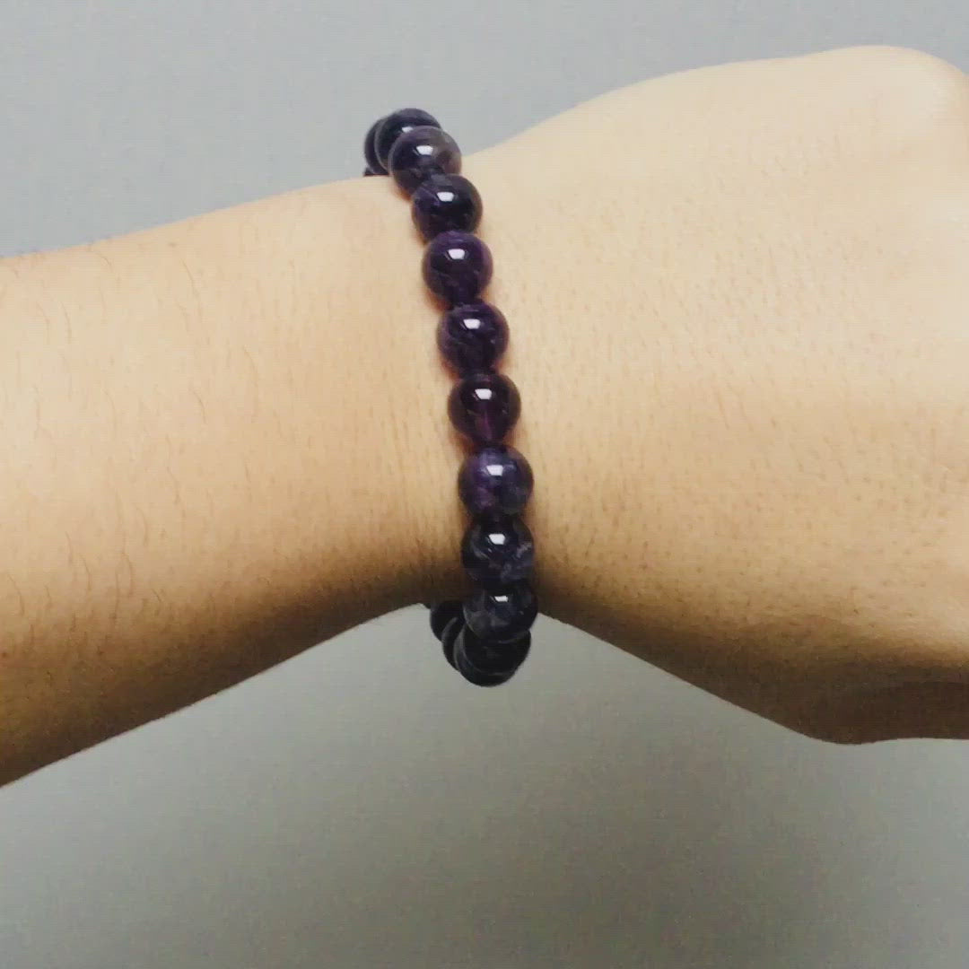 Bracelet en Améthyste "Energie"