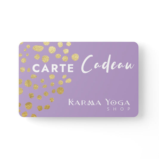 Carte Cadeau Karma Yoga Shop - Karma Yoga Shop