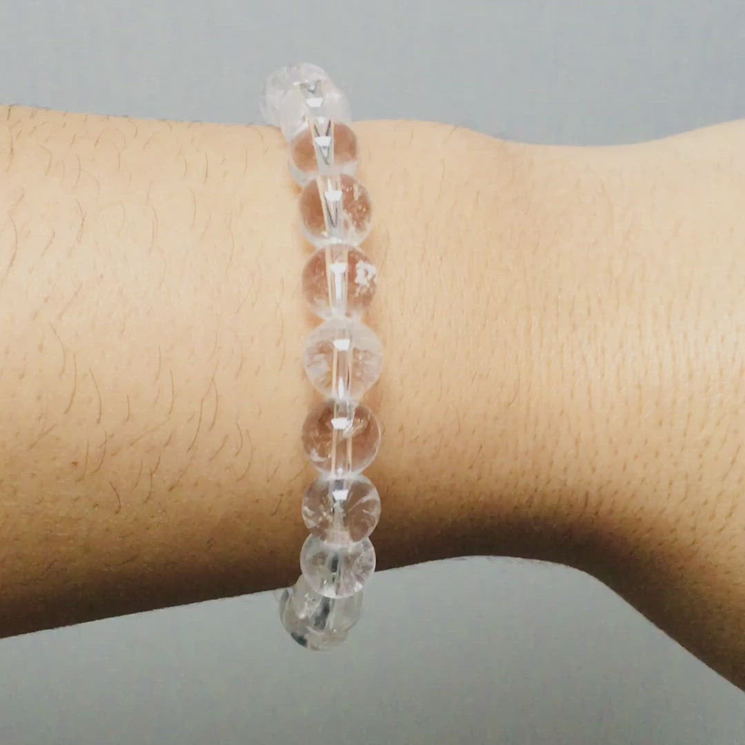 Bracelet en Cristal de Roche "Energie"