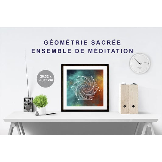 Géométrie Sacrée - Ensemble de Méditation - Karma Yoga Shop