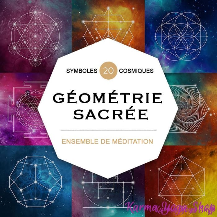 Géométrie Sacrée - Ensemble de Méditation - Karma Yoga Shop