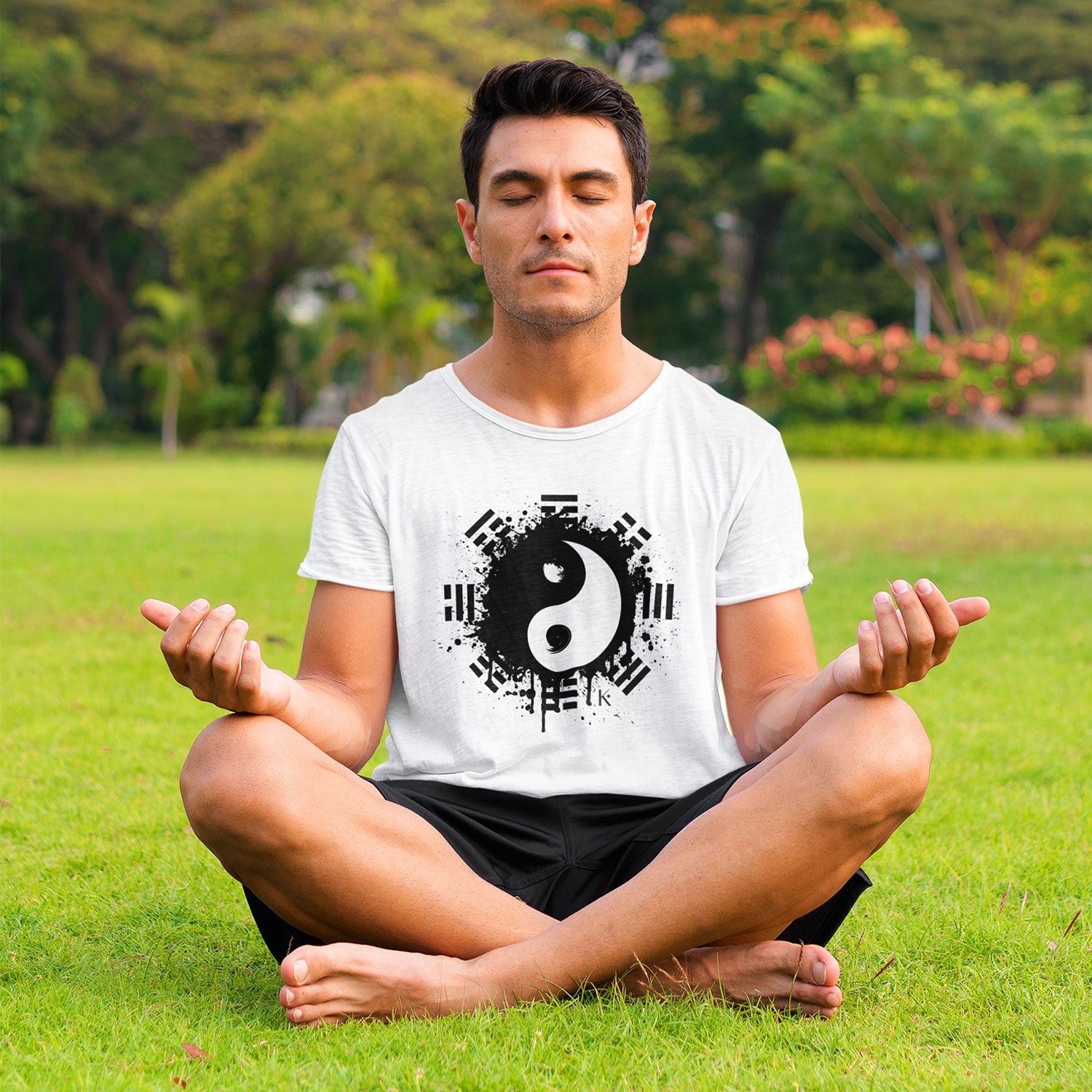 T-Shirt Unisexe "Tao" en Coton Bio - Karma Yoga Shop